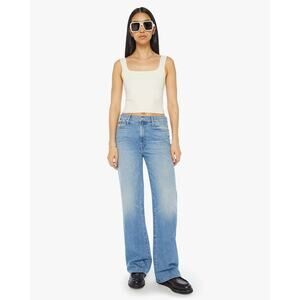 Mother The Dodger Sneak Jeans 26 Tomorrow Never
Knows Loose Straight Light Blue